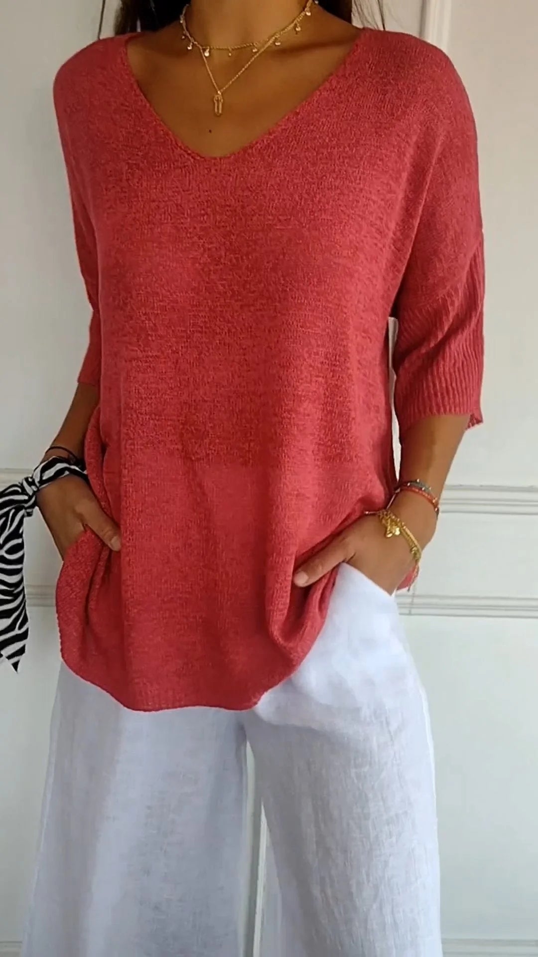 Top elegante da donna