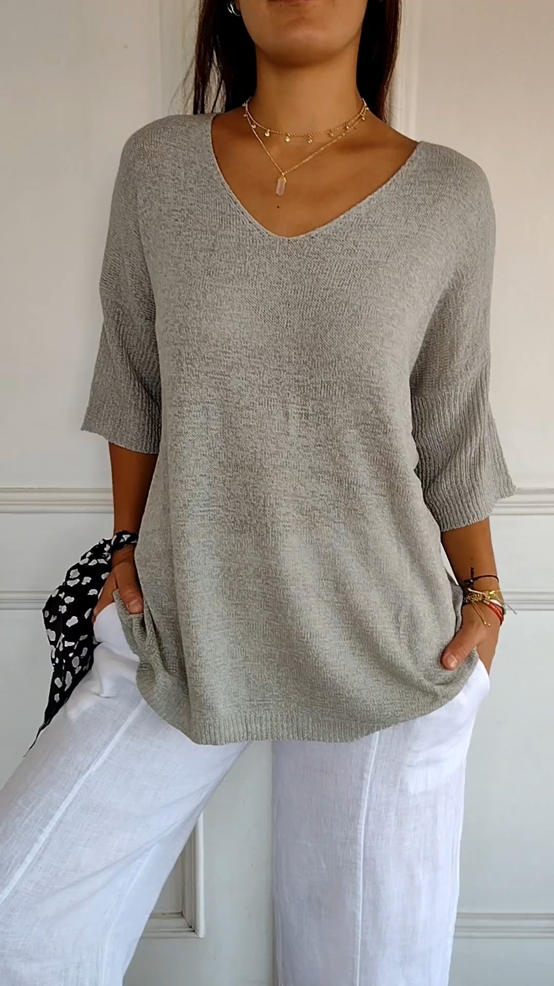 Top elegante da donna
