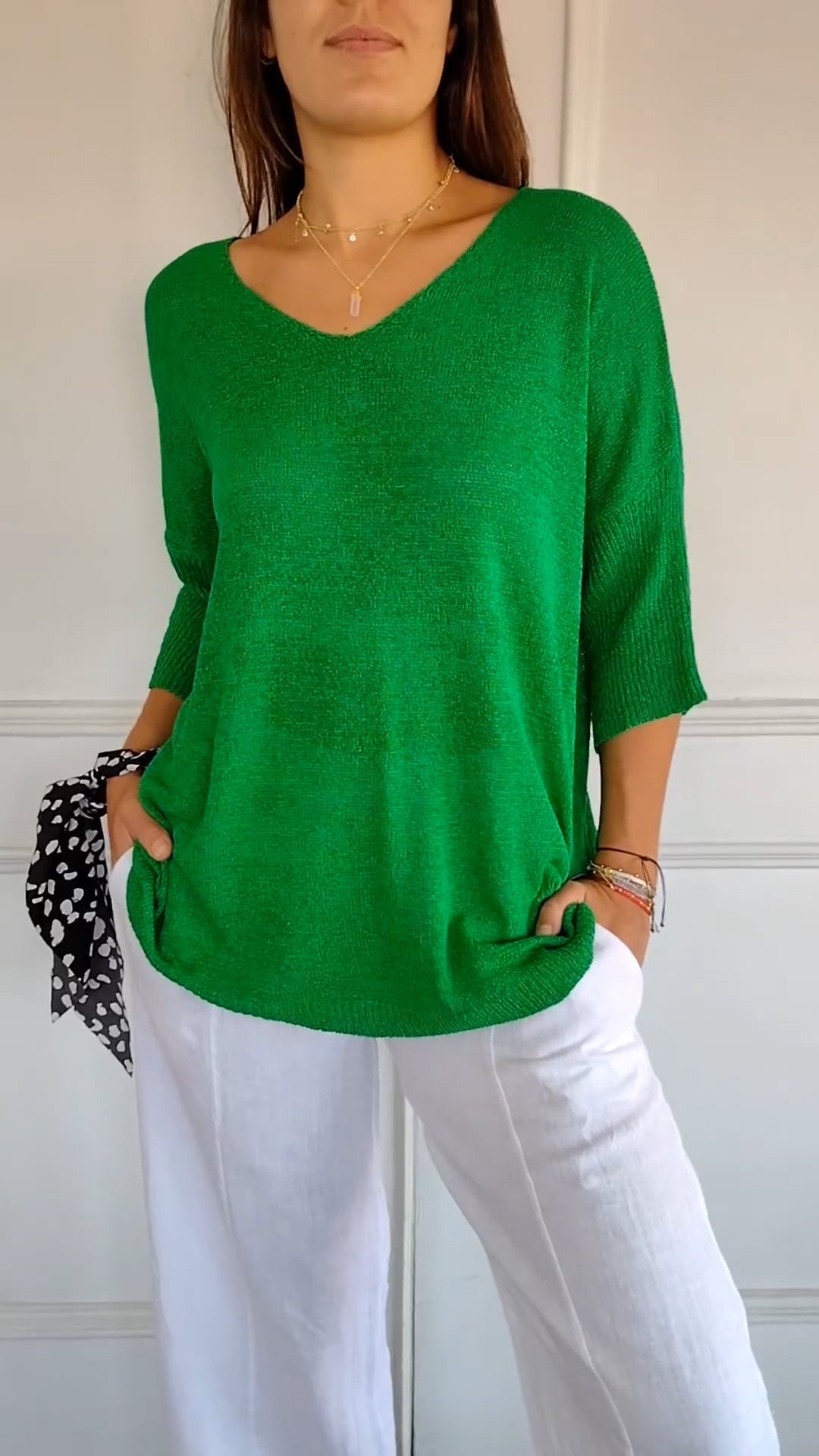 Top elegante da donna