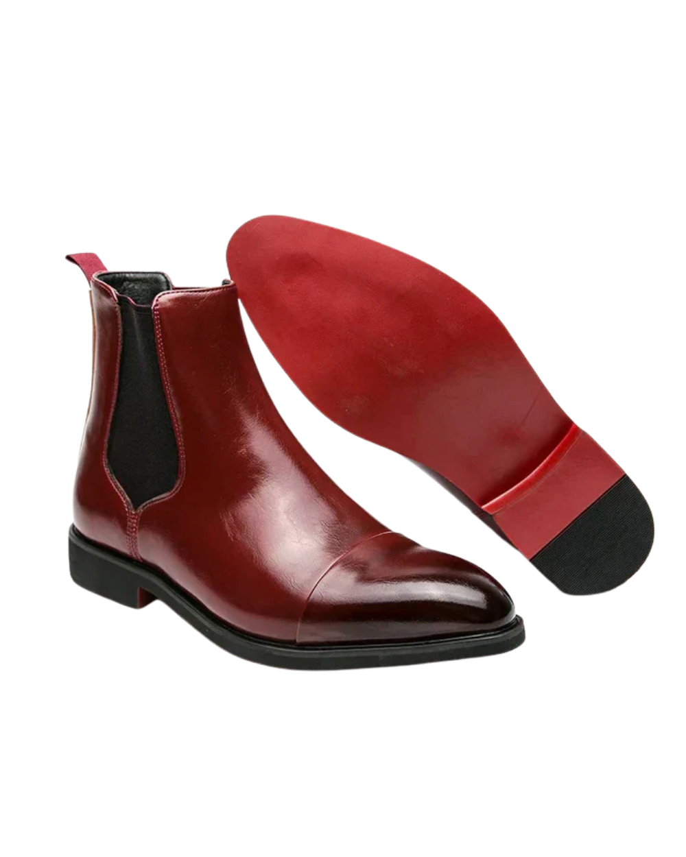 Stivali Chelsea in pelle premium