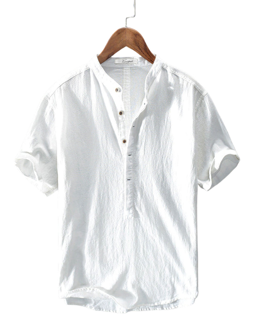 Camicia in lino di Singapore