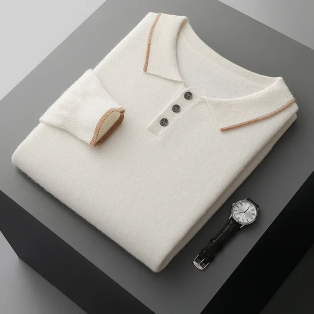 Polo Saint-Tropez in cashmere
