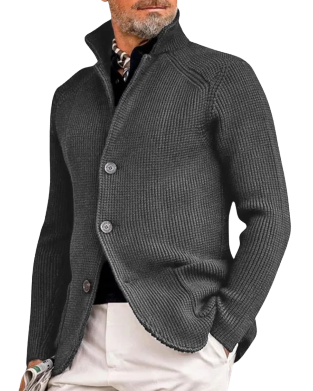 Cardigan a maglia