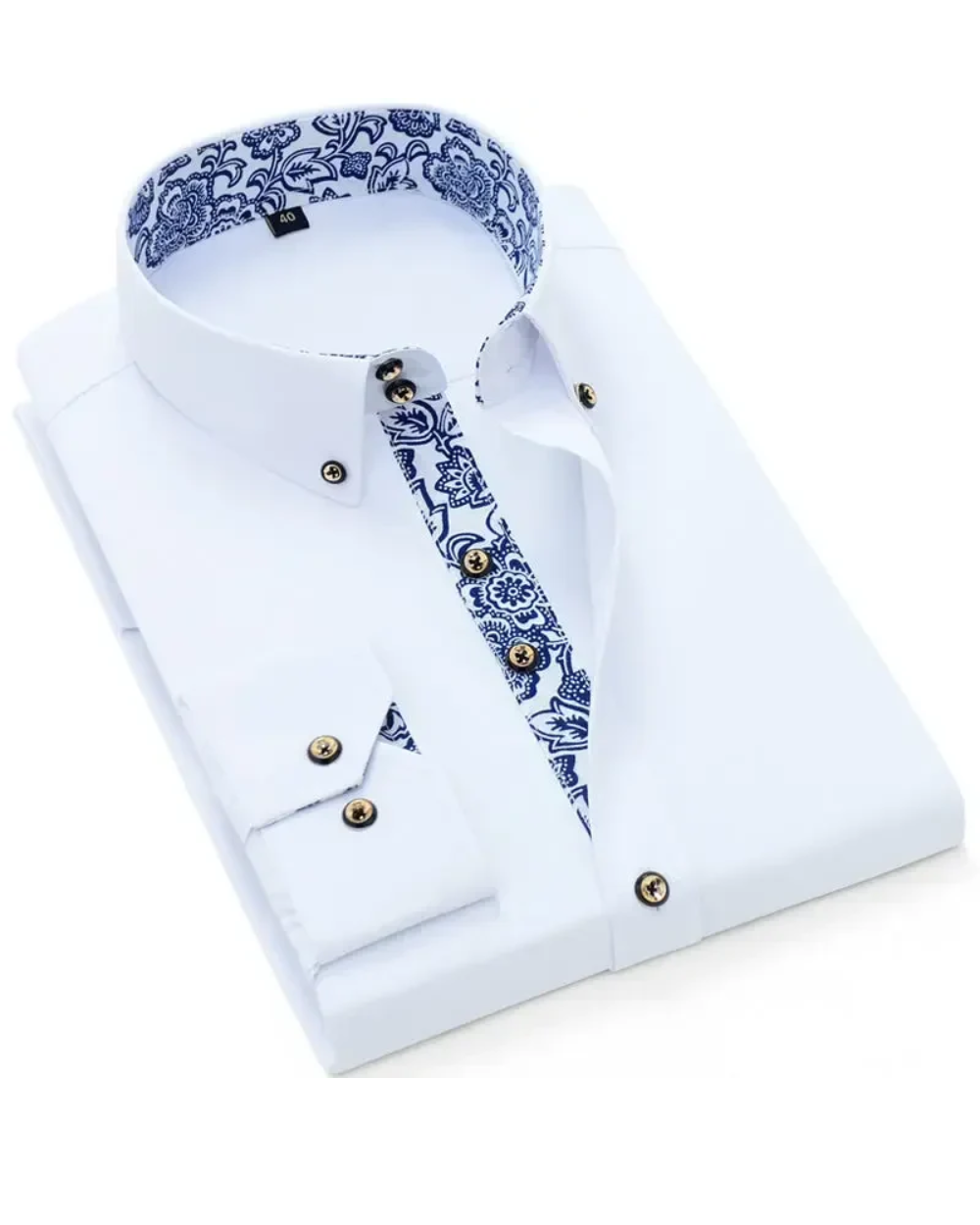 Camicia classica in cotone