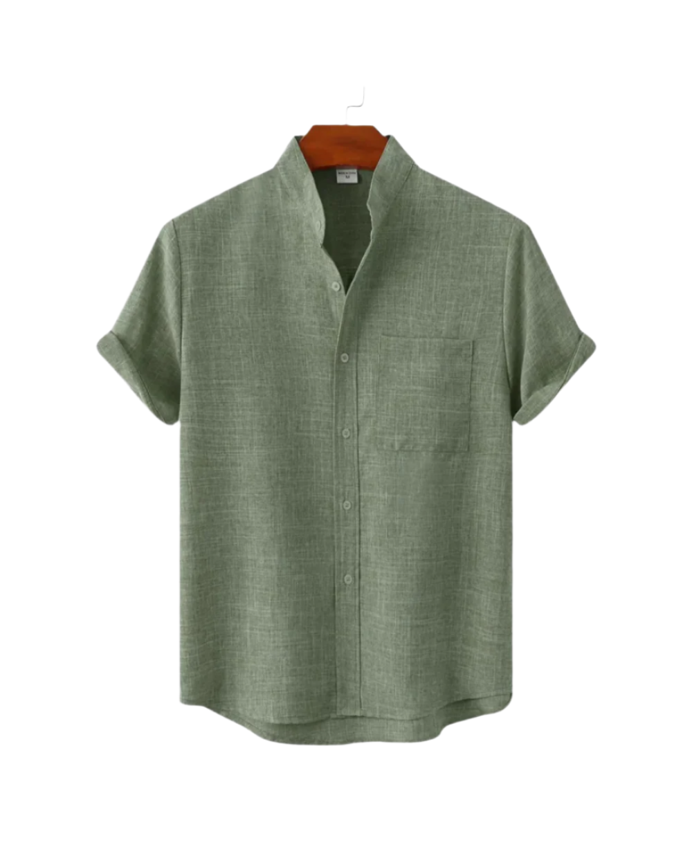 Camicia di lino a maniche corte Venetië
