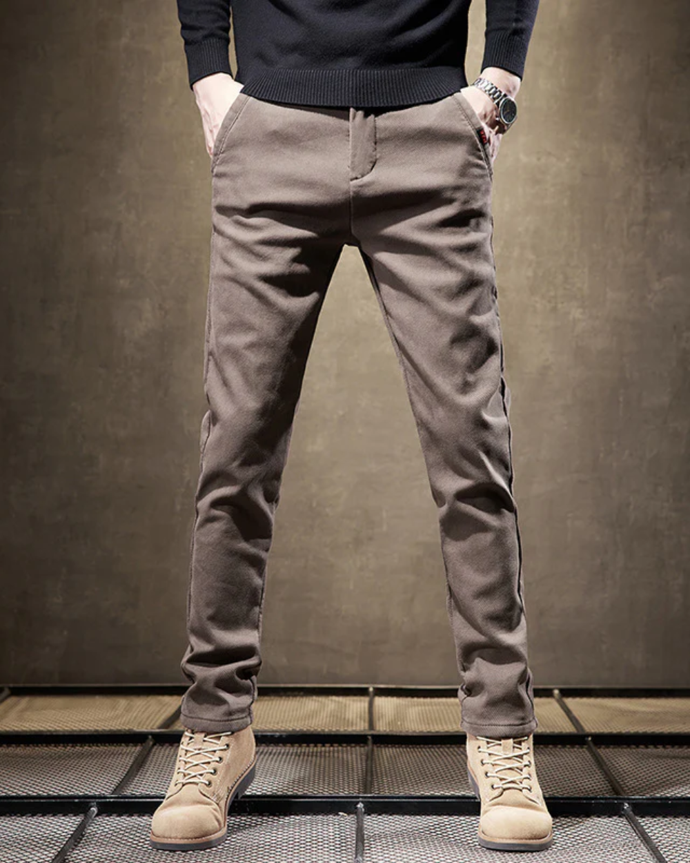 Pantaloni casual slim fit