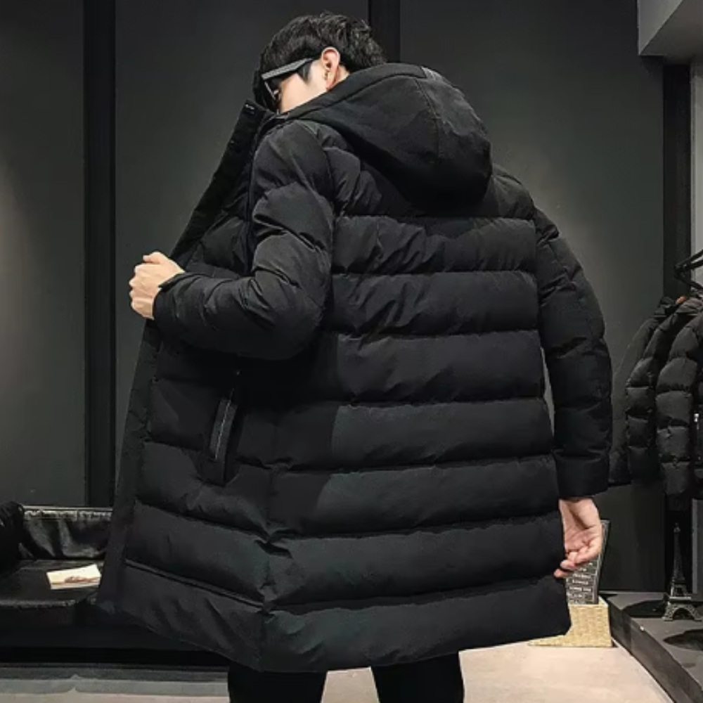 Giacca invernale lunga da uomo
