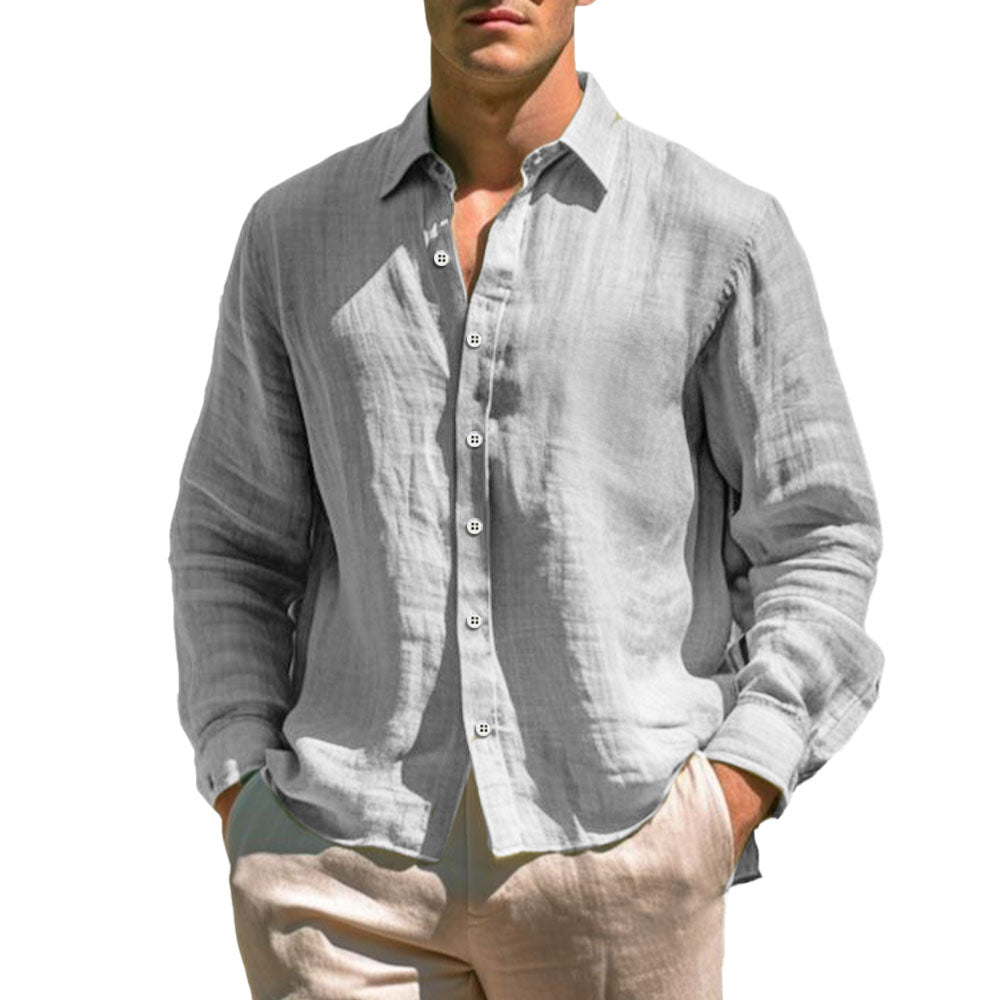 Camicia di lino casual