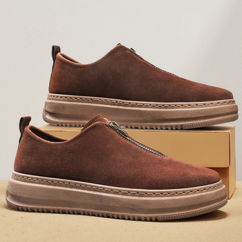 Scarpe eleganti in pelle scamosciata