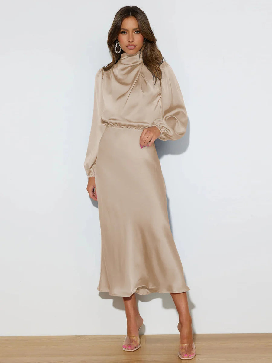 Abito elegante in raso
