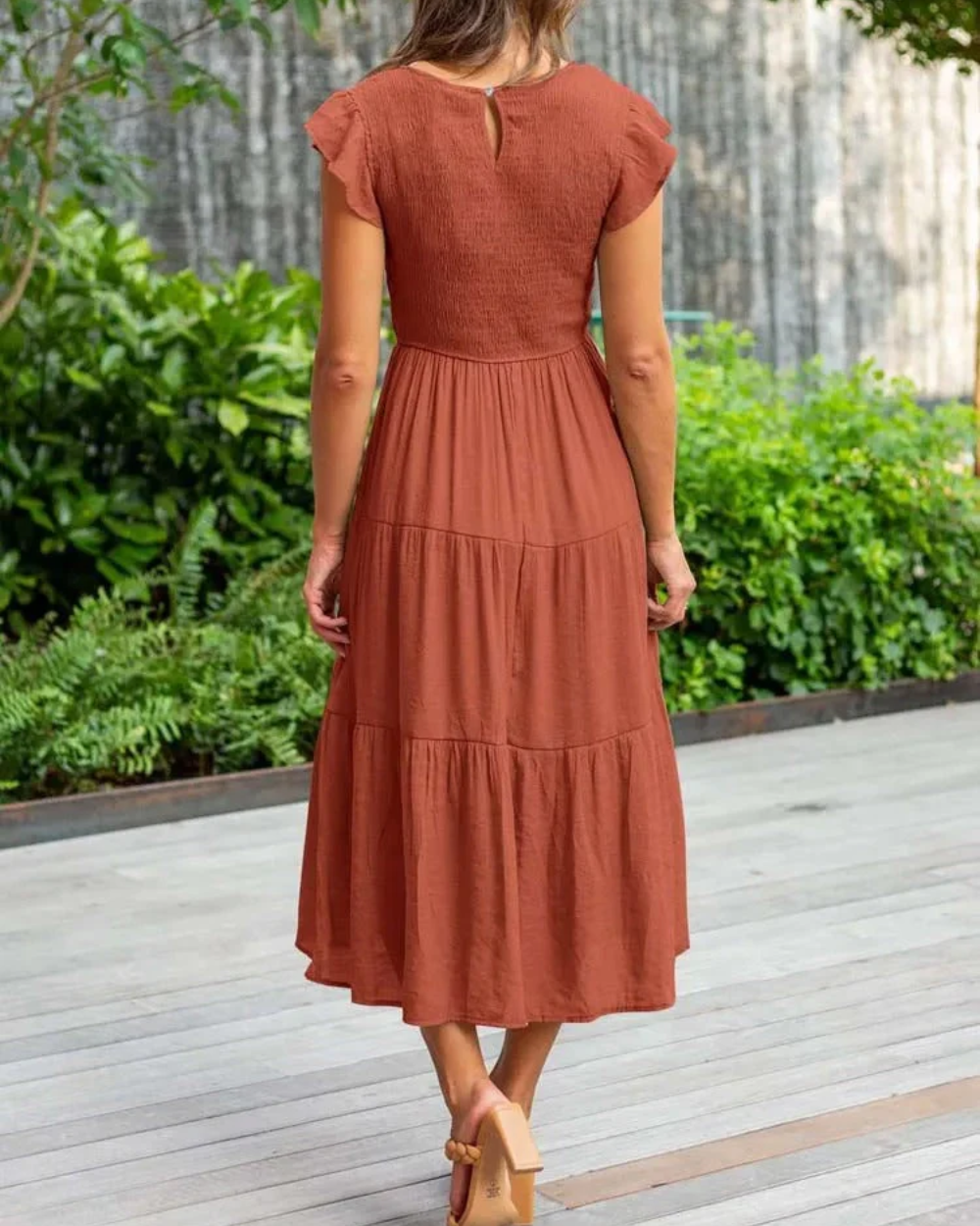 Abito elegante alle Maldive