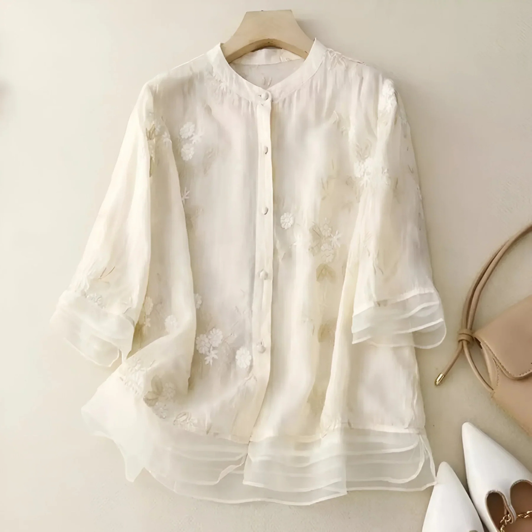Camicetta floreale da donna