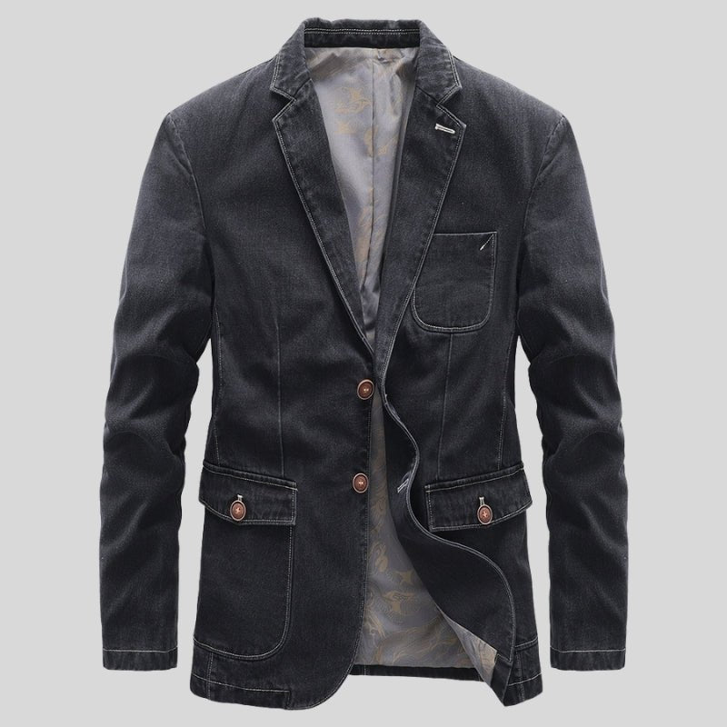 Blazer di cotone chic