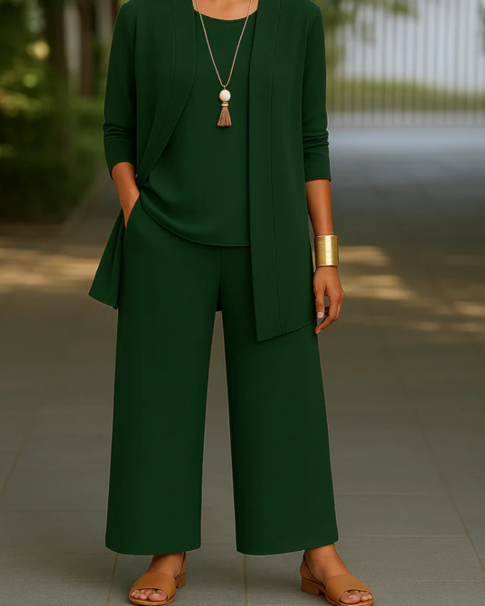 Elegante set di primavera