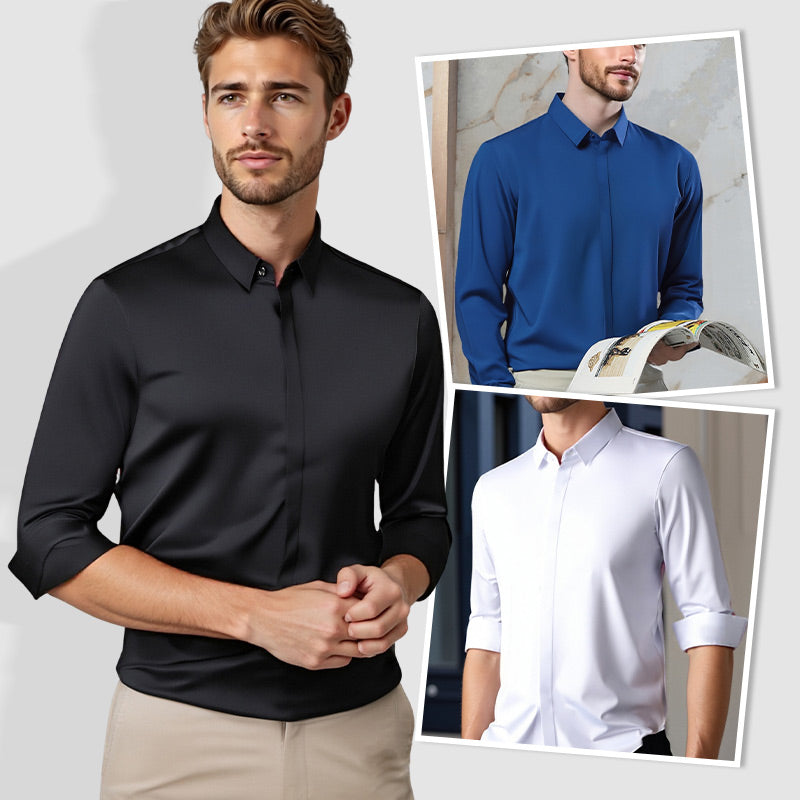 Camicia stretch senza rughe