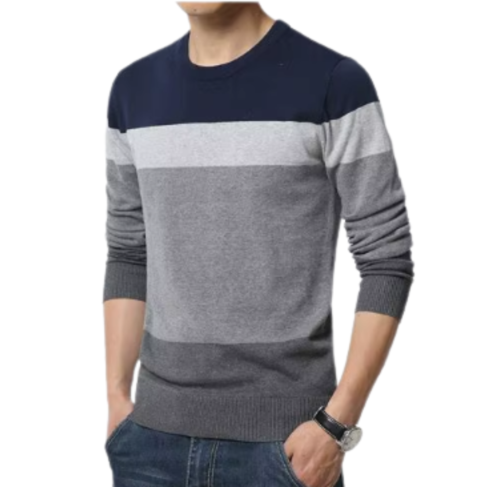 Maglione da uomo in cotone casual