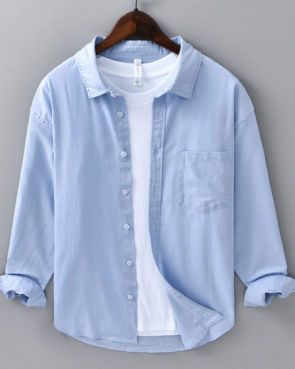Camicia in lino Doha