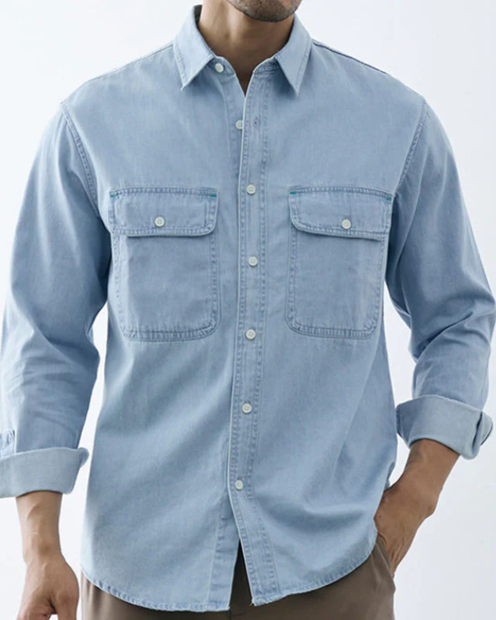 Camicia di jeans classica
