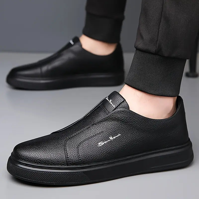 Scarpe slip-on in pelle