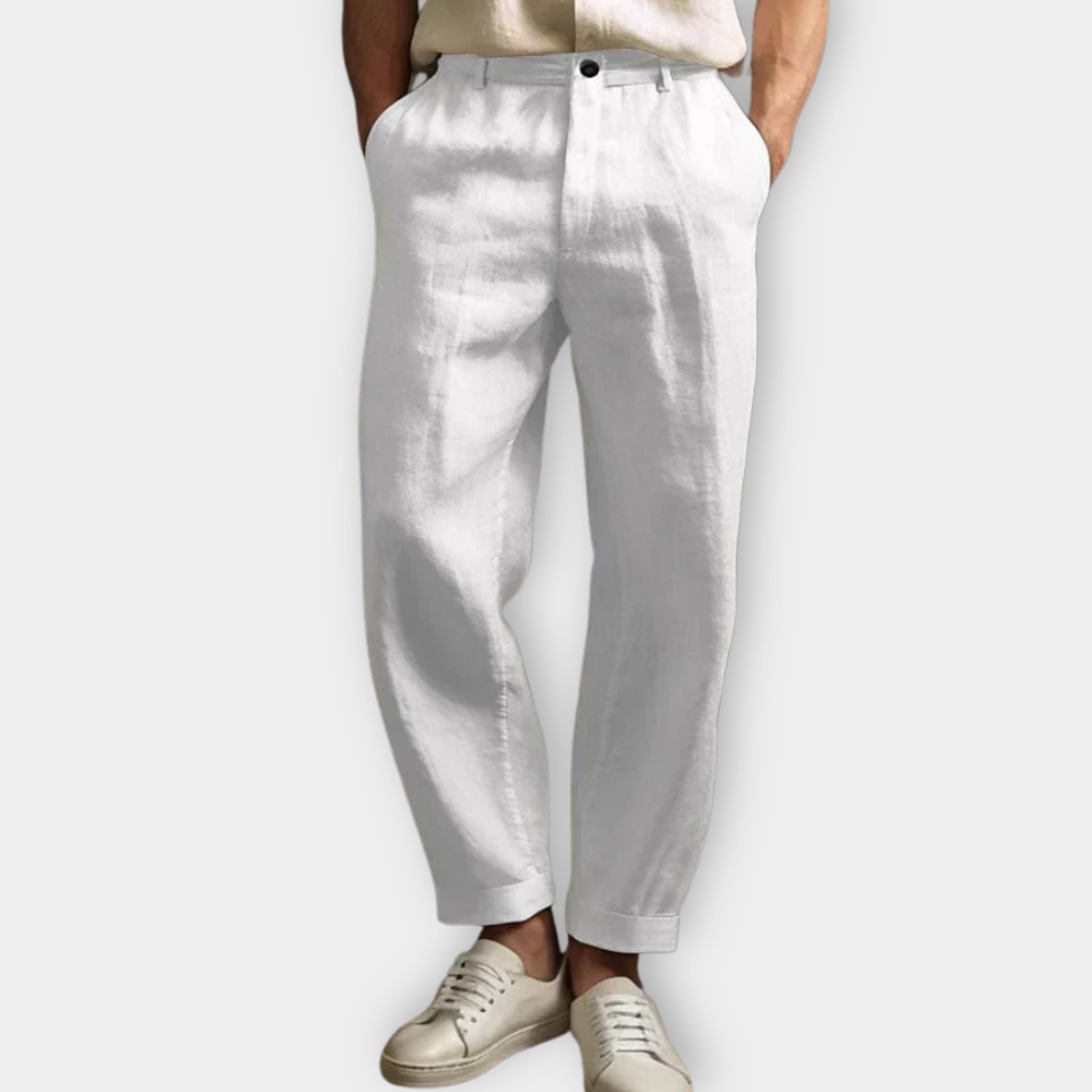 Pantaloni di lino casual