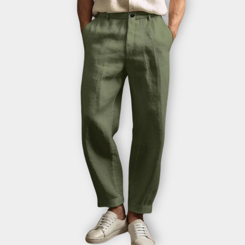 Pantaloni di lino casual