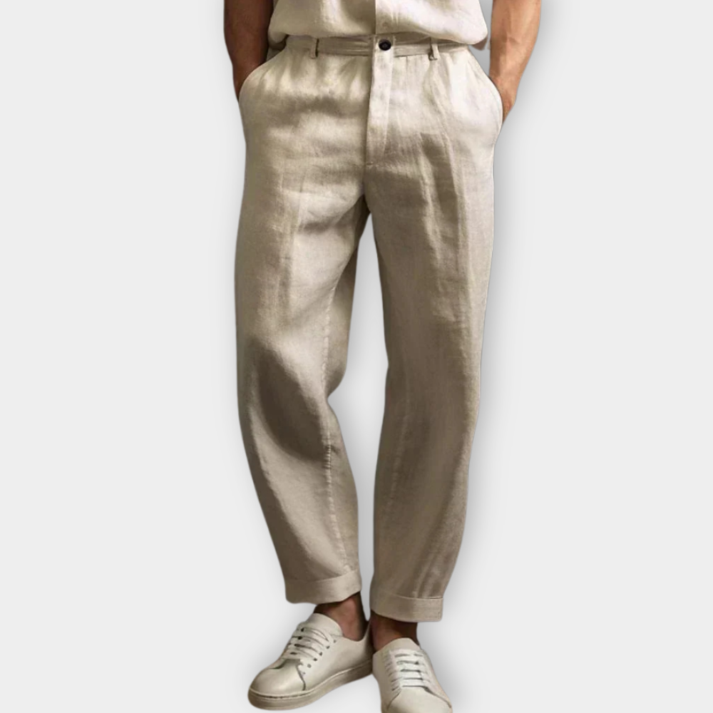 Pantaloni di lino casual