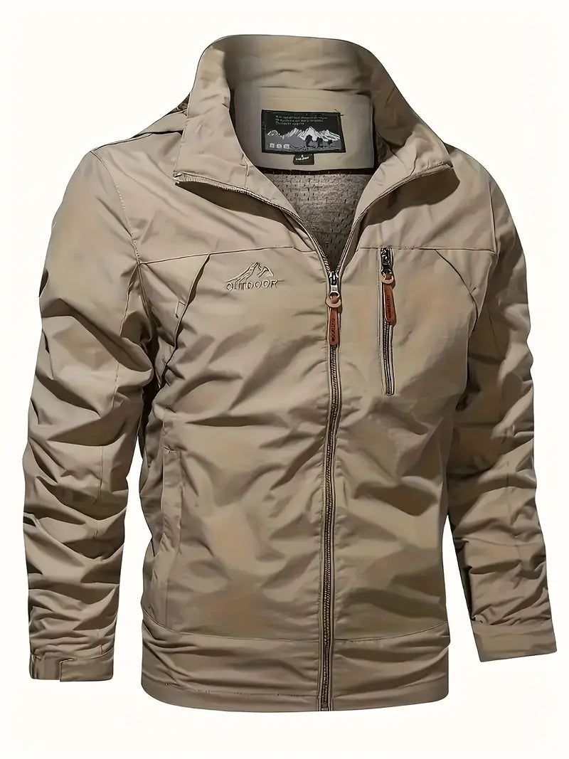 Elegante giacca antivento