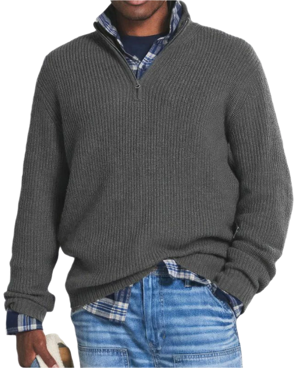 Maglione con zip Diego