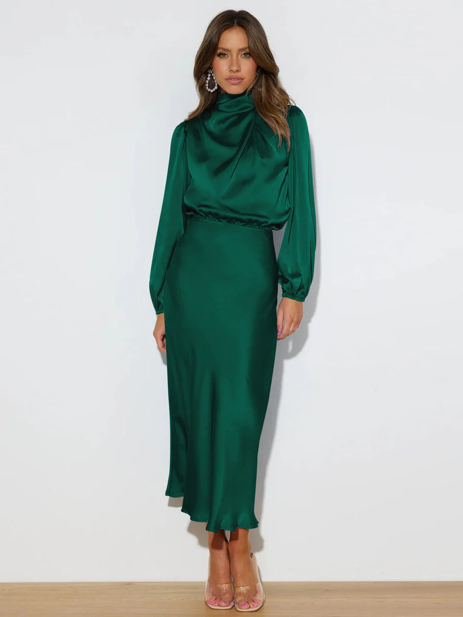 Abito elegante in raso