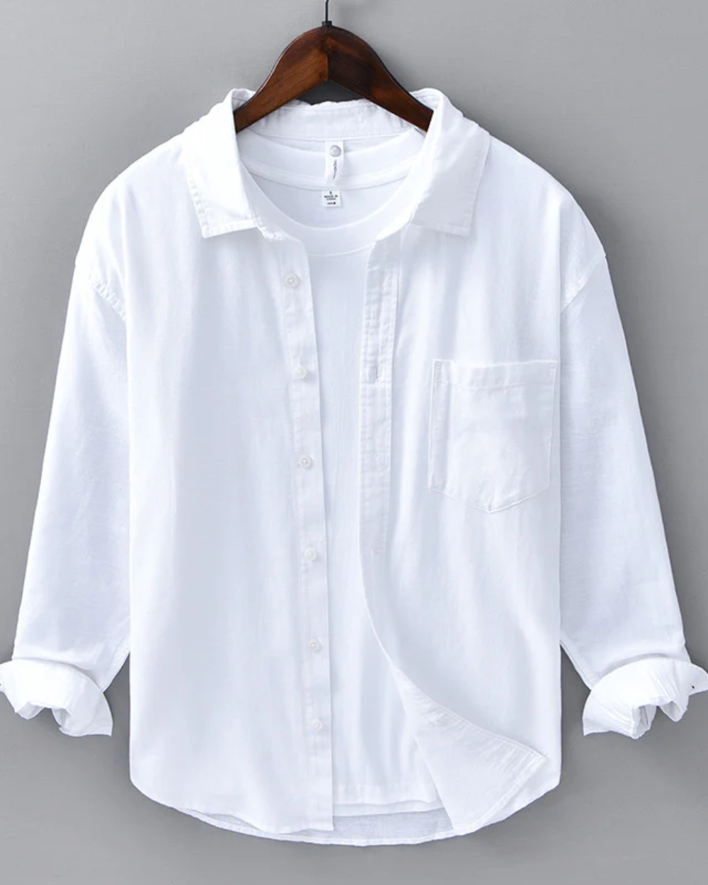 Camicia in lino Doha