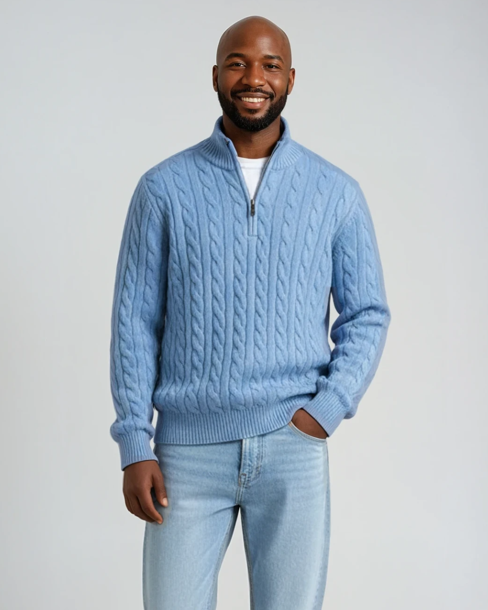 Maglione con zip Givalli