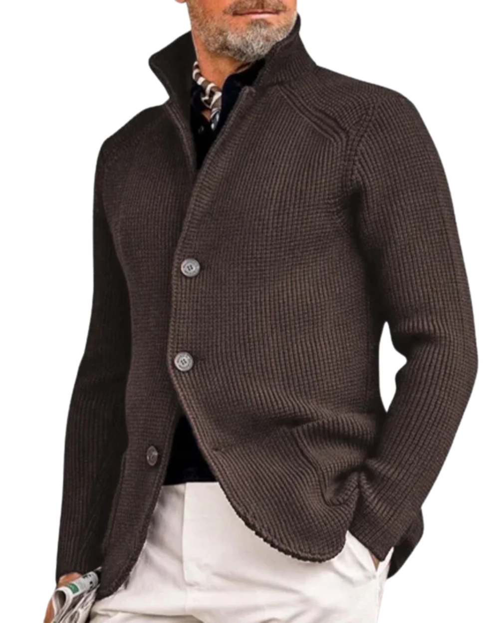Cardigan a maglia