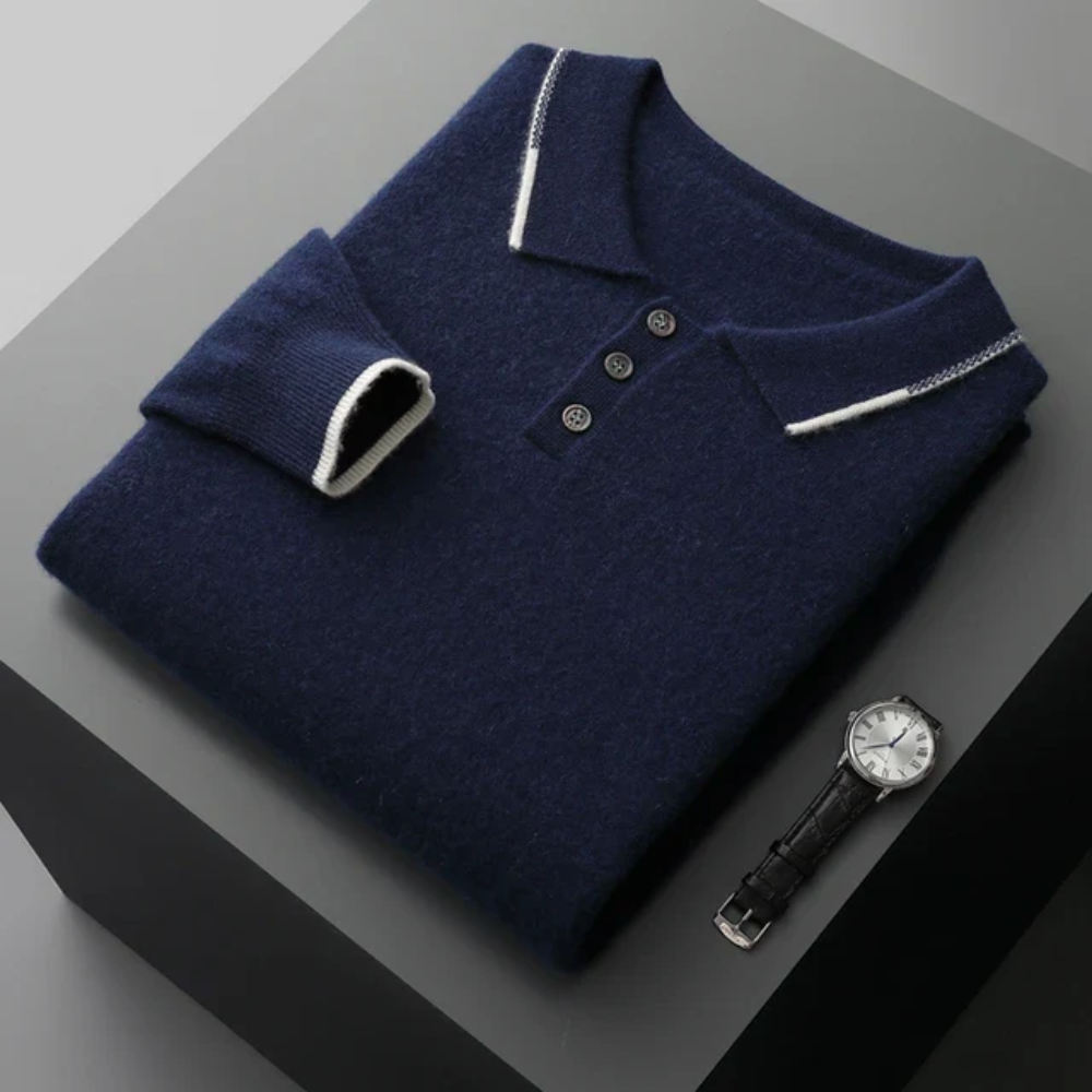 Polo Saint-Tropez in cashmere