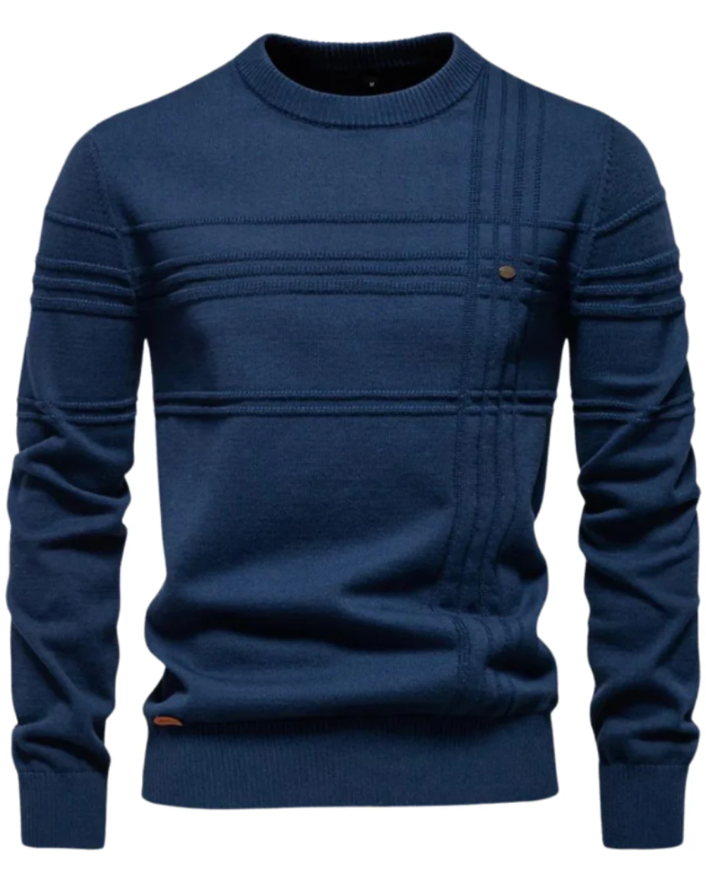 Maglione da uomo con design a scacchi