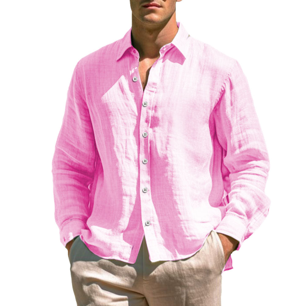 Camicia di lino casual