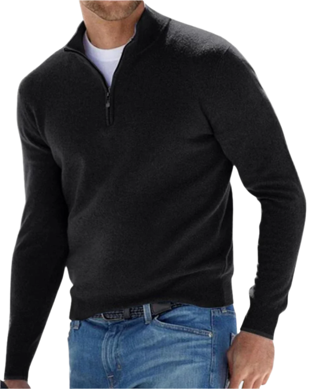 Maglione con zip Davide
