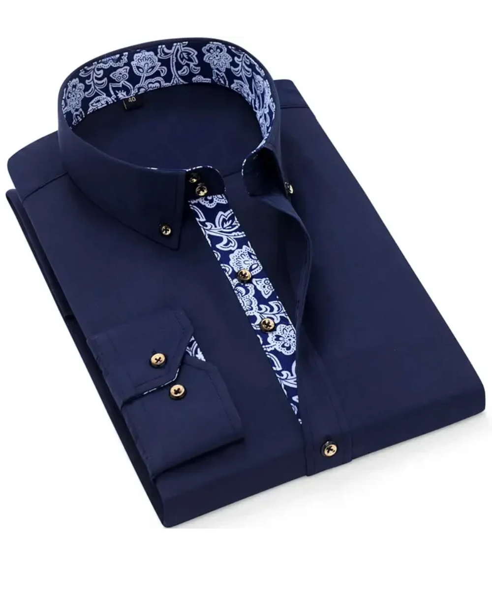 Camicia classica in cotone