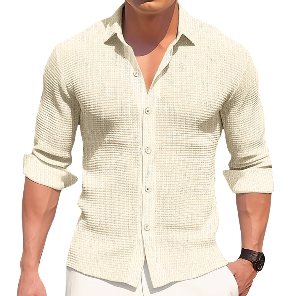 Camicia casual in cotone