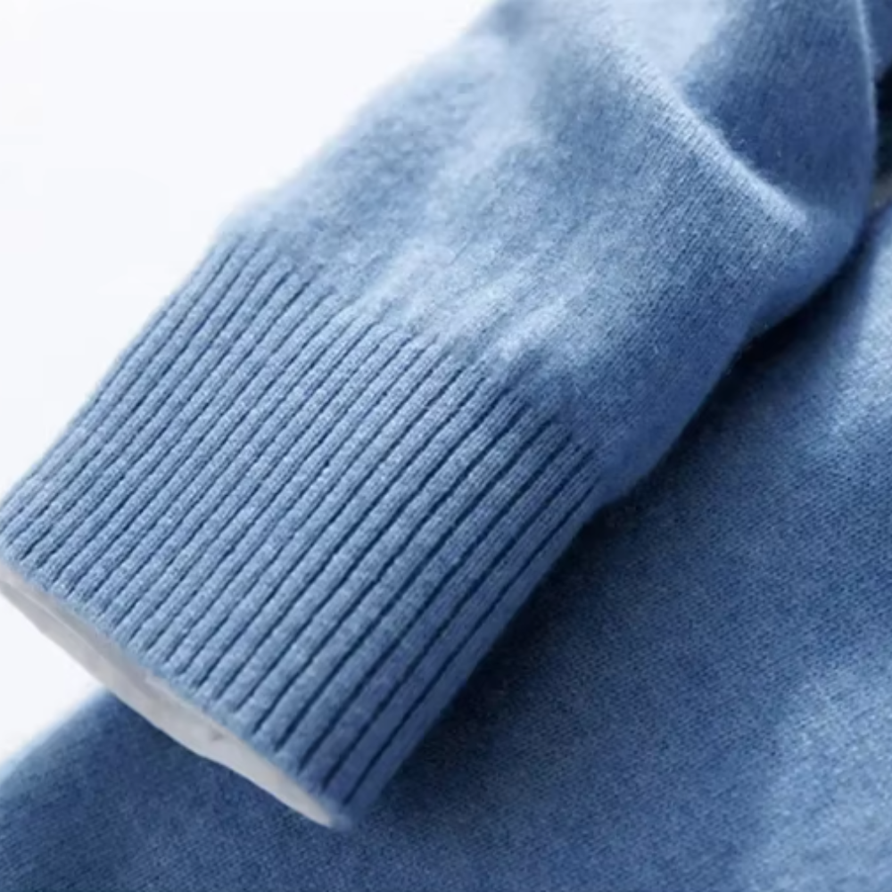 Maglione elegante con scollo a V