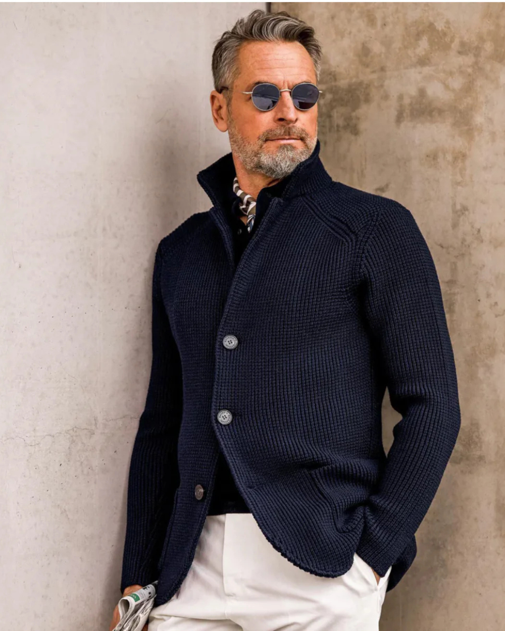 Cardigan a maglia