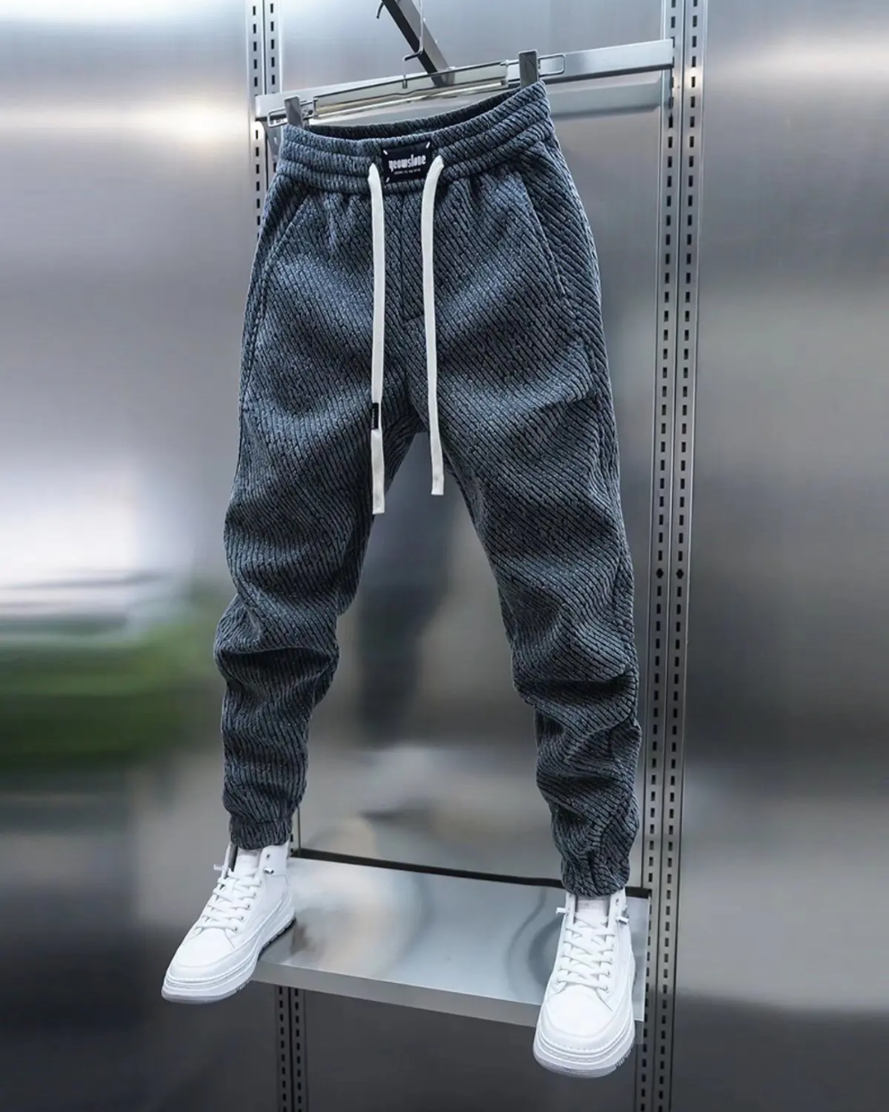Pantaloni casual con motivo
