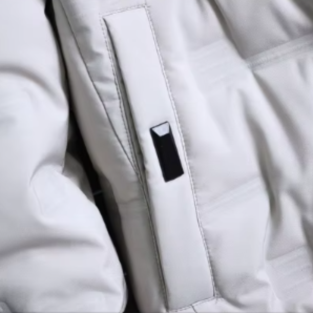 Elegante giacca puffer da uomo