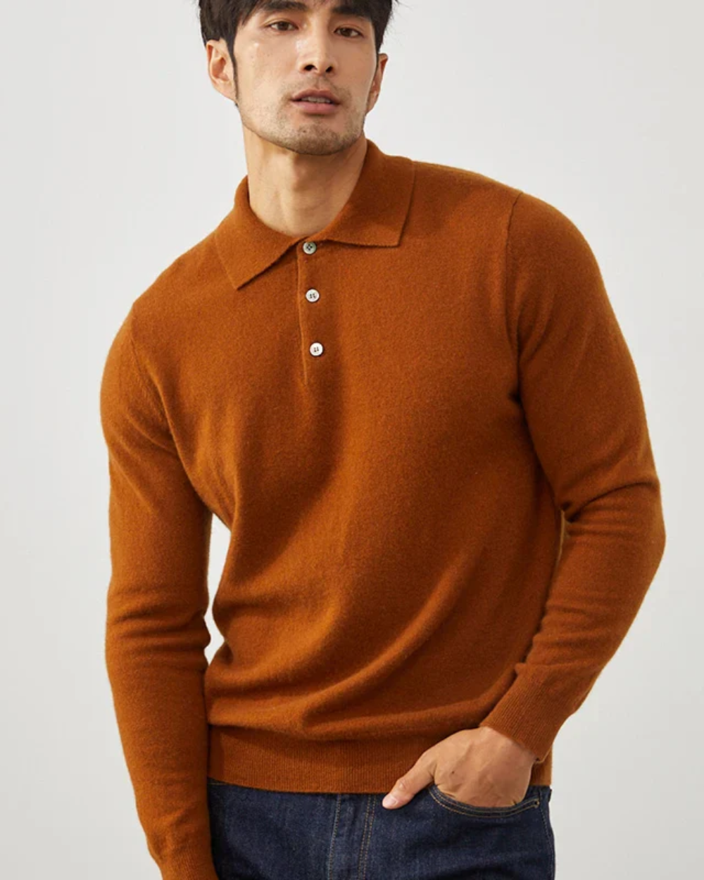 Polo in cashmere Ponza