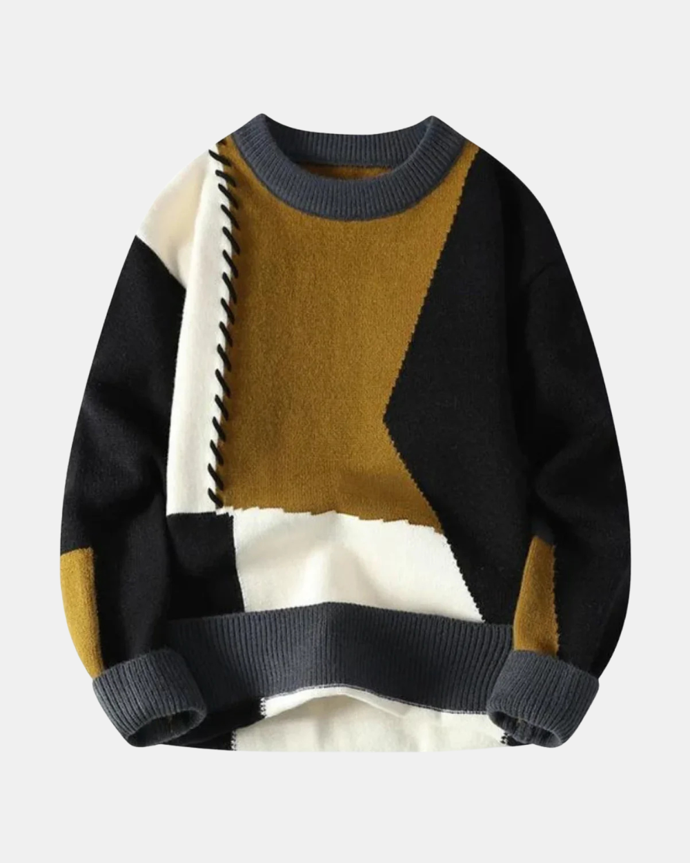 Pullover patchwork Amadeo