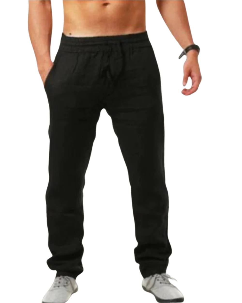 Pantaloni in lino Cabo