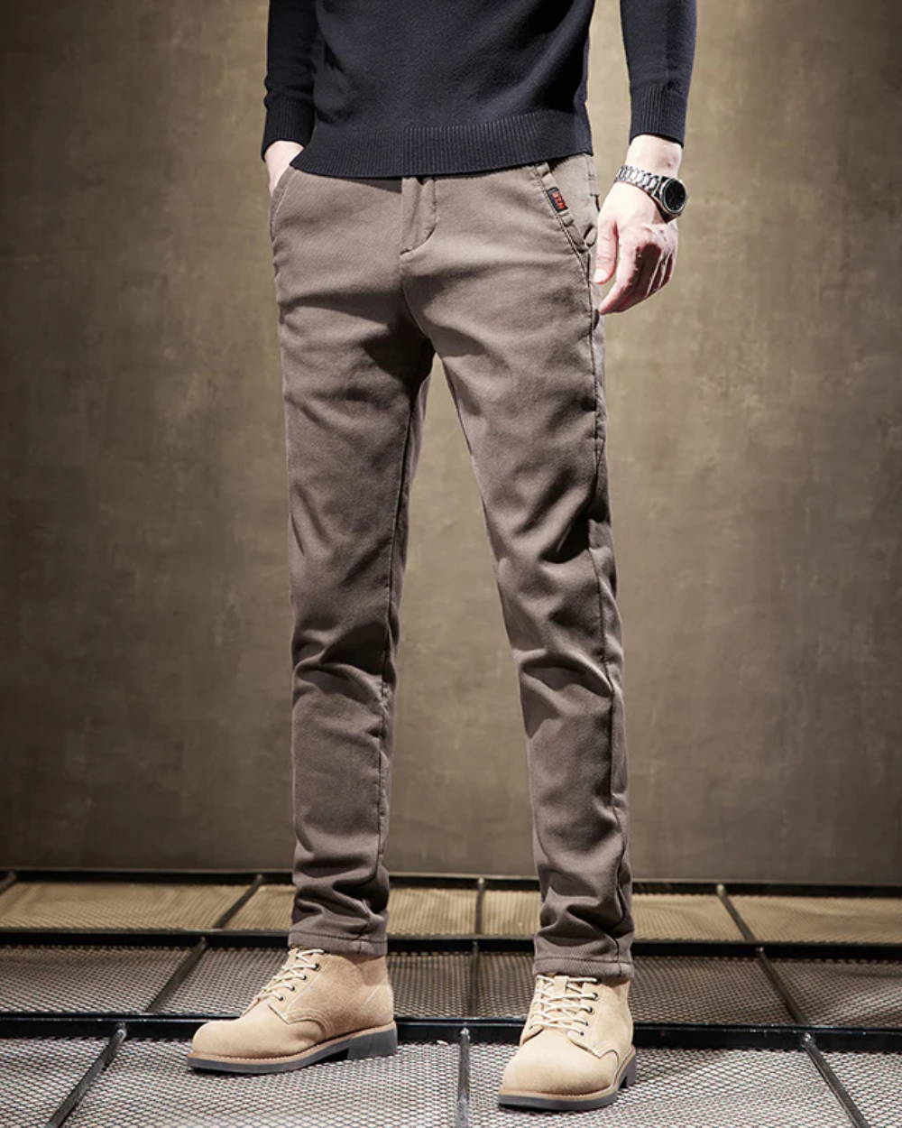 Pantaloni casual slim fit