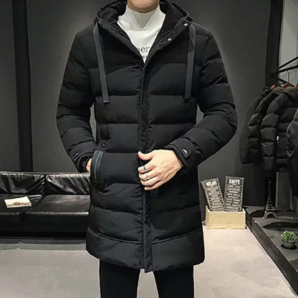 Giacca invernale lunga da uomo