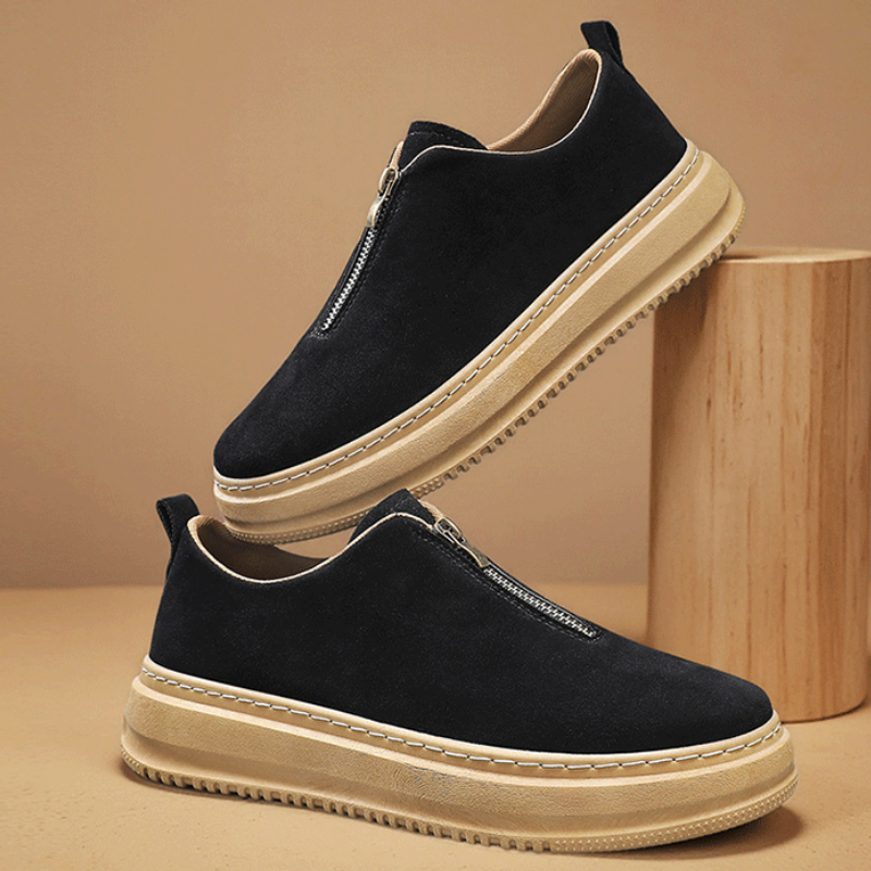 Scarpe eleganti in pelle scamosciata