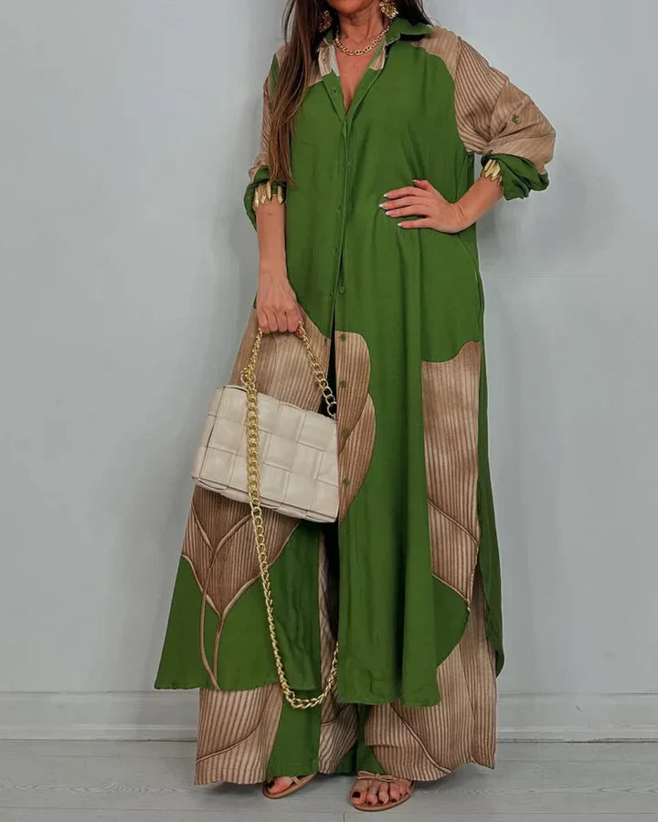 Elegante set da donna in due pezzi