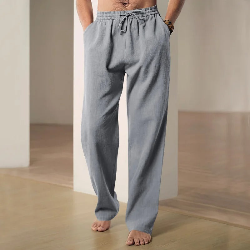 Pantaloni in lino Ibiza